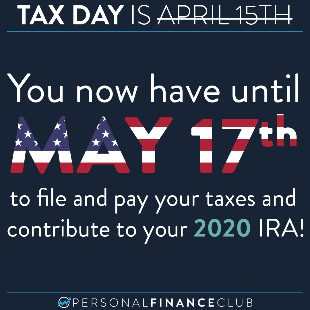 Tax Day has been extended to May 17th What does it mean for your IRA